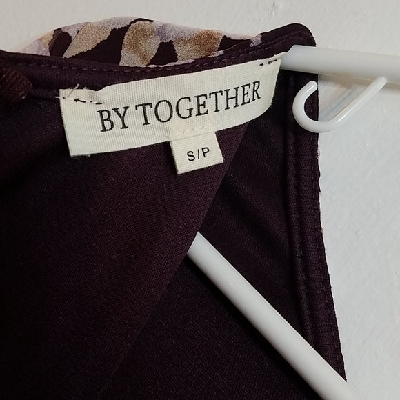 Floral Print Dress/Tunic Top - Picture 6 of 7